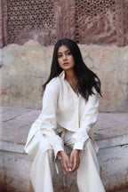 Organic Kala Cotton Crop Top - Neela Ghar