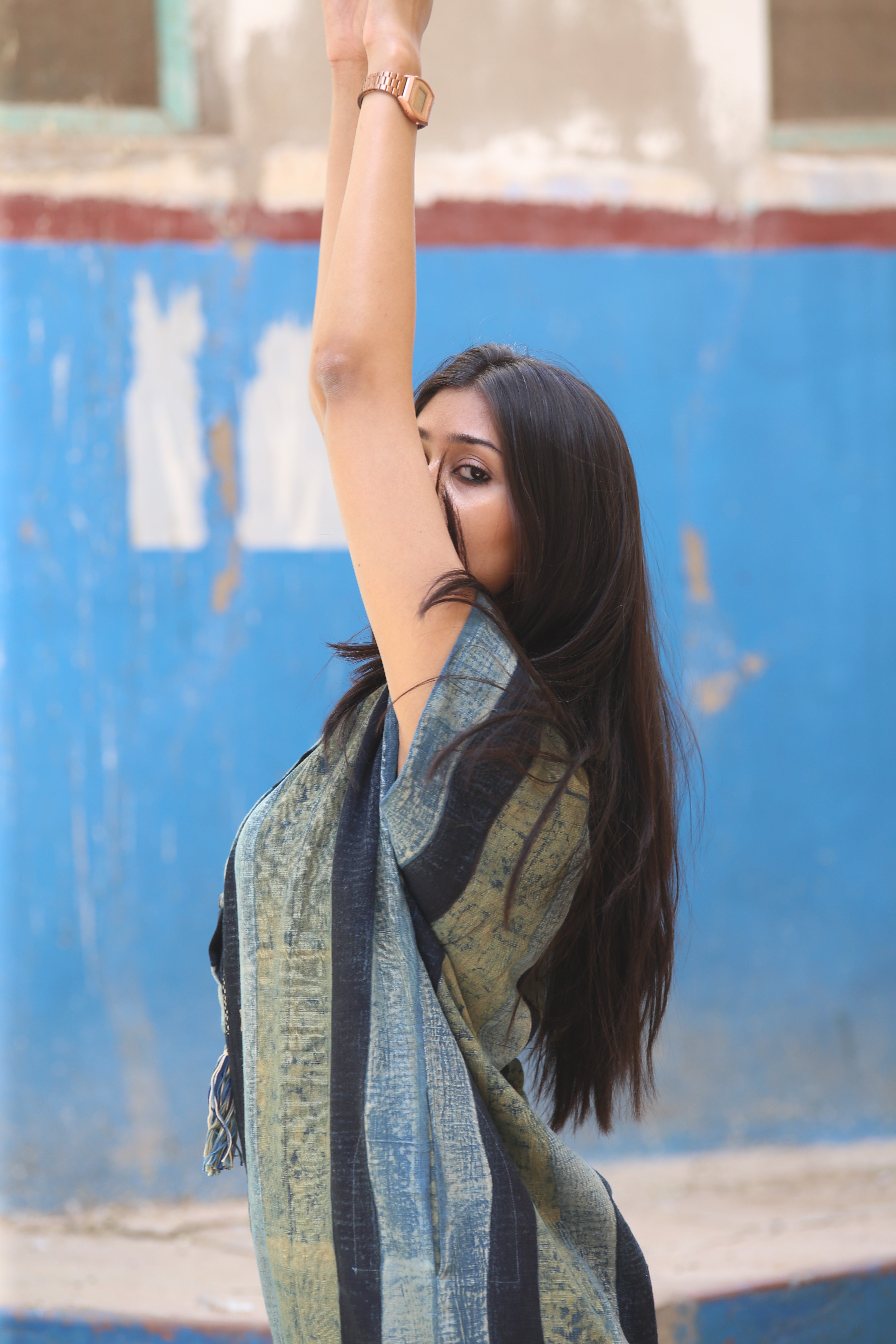 Eco-Friendly Kala Cotton Dress for Women - Neela Ghar