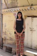 Black Modal Silk Vest with Straps - Neela Ghar