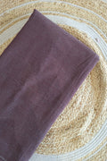 Brown/Maroon Microstripes Handwoven Kala Cotton Textile Fabric - Neela Ghar