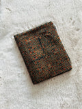 Multicolor Mosaic Block Print Natural Dyed Cotton Ajrakh Fabric - Neela Ghar