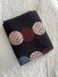 Neela Ghar black moon Cotton Hakoba Ajrakh Print - Neela Ghar