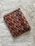 Rust Camouflage Hand Block Print Natural Dyed Cotton Ajrakh Fabric - Neela Ghar